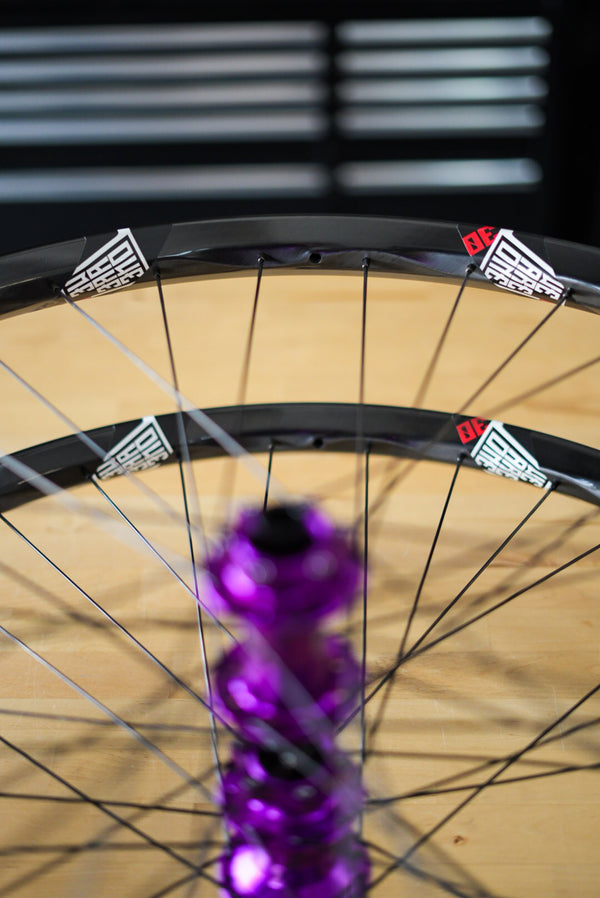 G3 Ultra Violet Boost Hubs + WeAreOne Triad 29" Prebuilt Wheelset