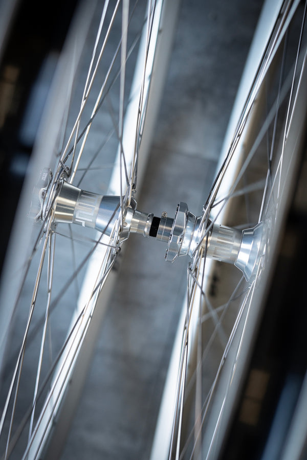 G3 Silver Boost Hubs + DT Swiss Silver FR571 Prebuilt Wheelset