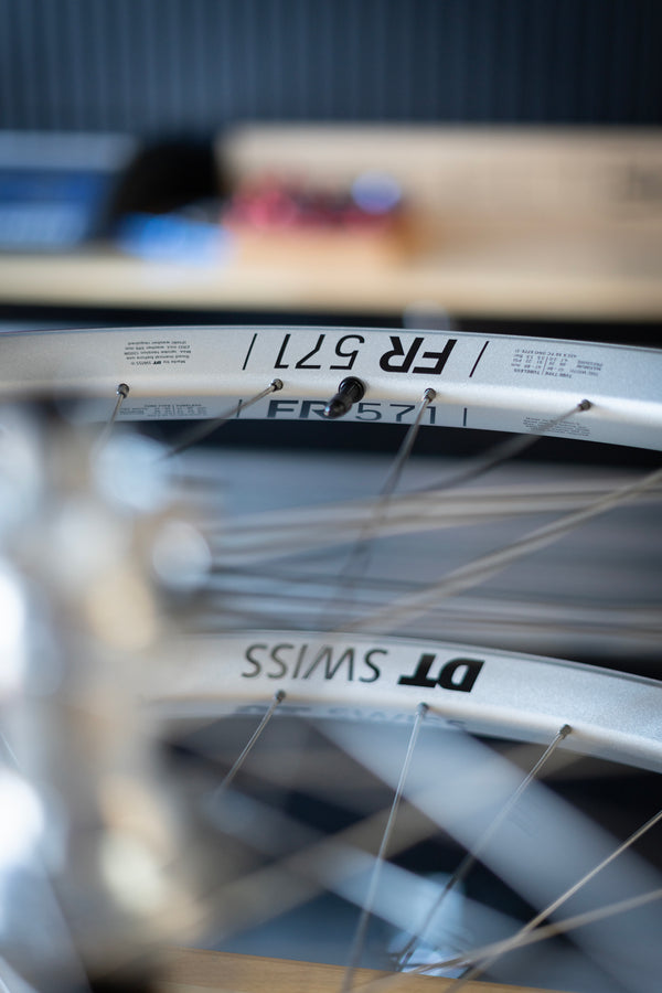 G3 Silver Boost Hubs + DT Swiss Silver FR571 Prebuilt Wheelset